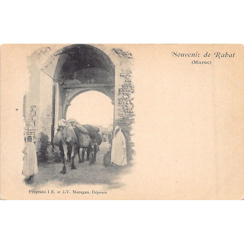 Rare collectable postcards of Morocco. Vintage Postcards of Morocco