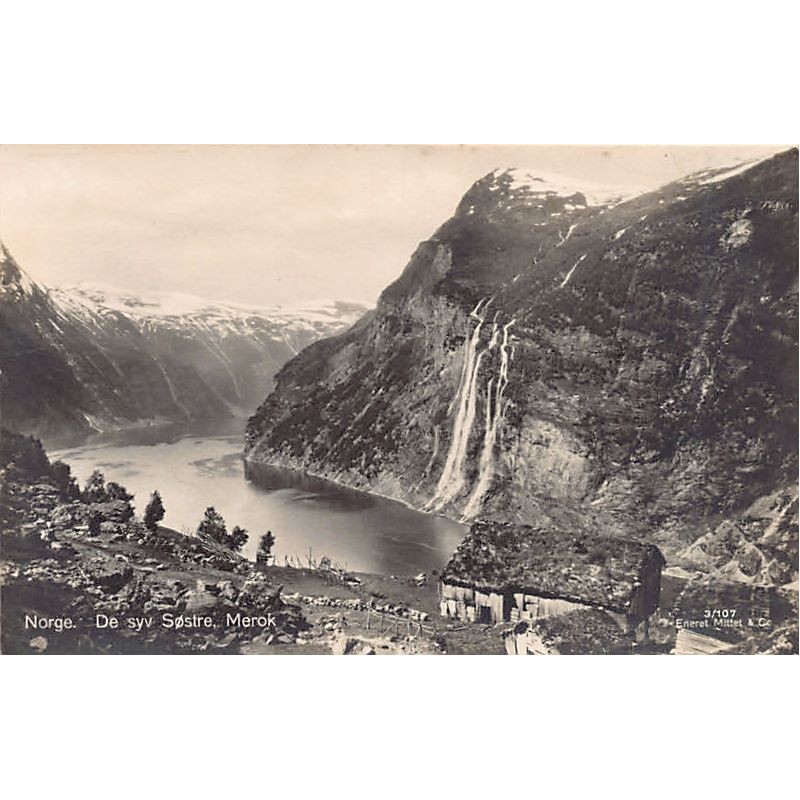 Rare collectable postcards of Norway. Vintage Postcards of Norway