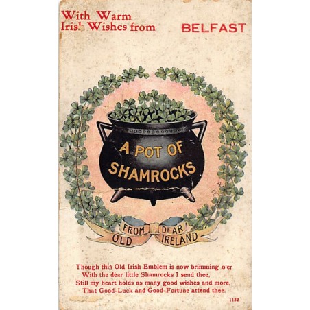 Rare collectable postcards of Ireland. Vintage Postcards of Ireland