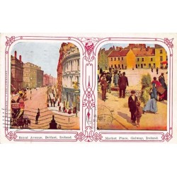 Rare collectable postcards of Ireland. Vintage Postcards of Ireland