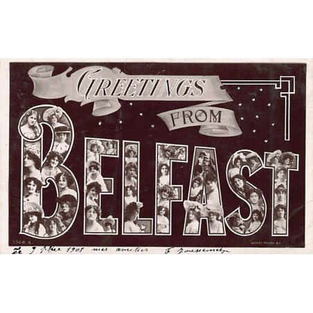 Rare collectable postcards of Ireland. Vintage Postcards of Ireland