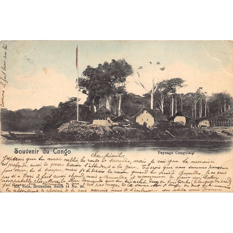 Rare collectable postcards of CONGO KINSHASA. Vintage Postcards of CONGO KINSHASA