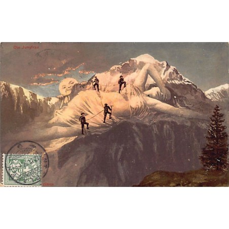 Rare collectable postcards of Switzerland. Vintage Postcards of Switzerland