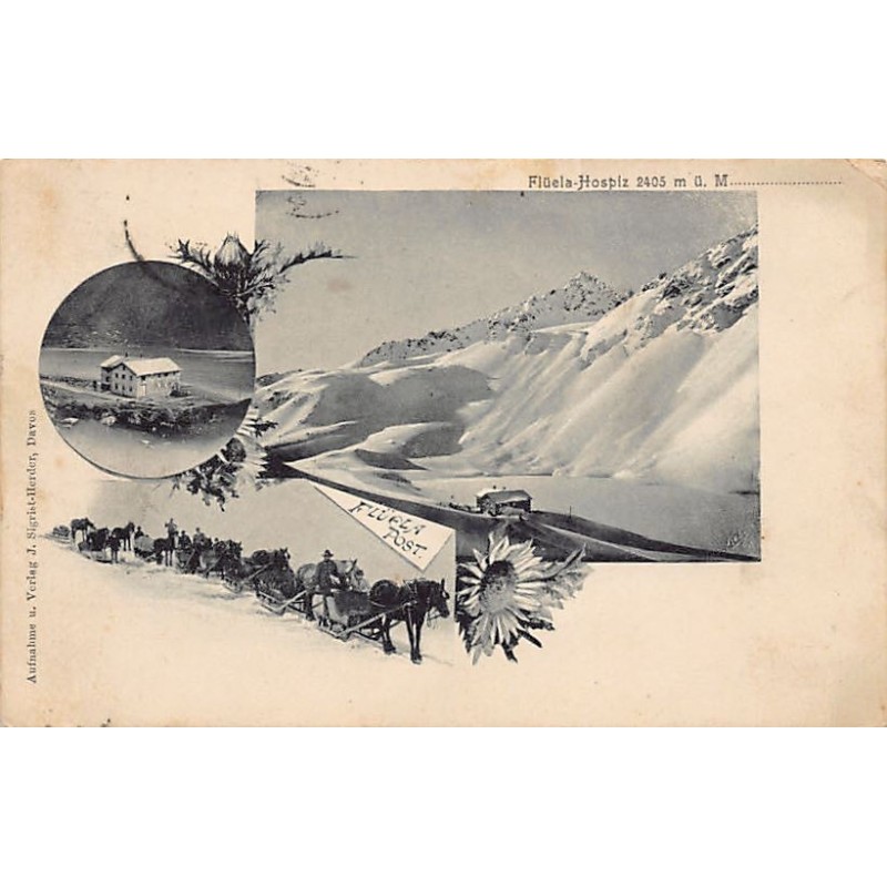 Rare collectable postcards of Switzerland. Vintage Postcards of Switzerland