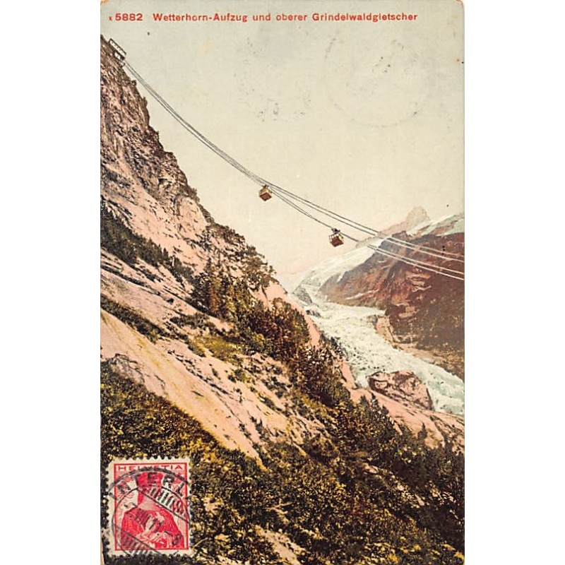 Rare collectable postcards of Switzerland. Vintage Postcards of Switzerland