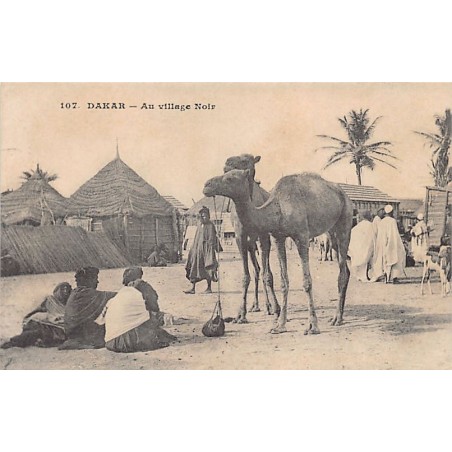 Rare collectable postcards of Senegal. Vintage Postcards of Senegal
