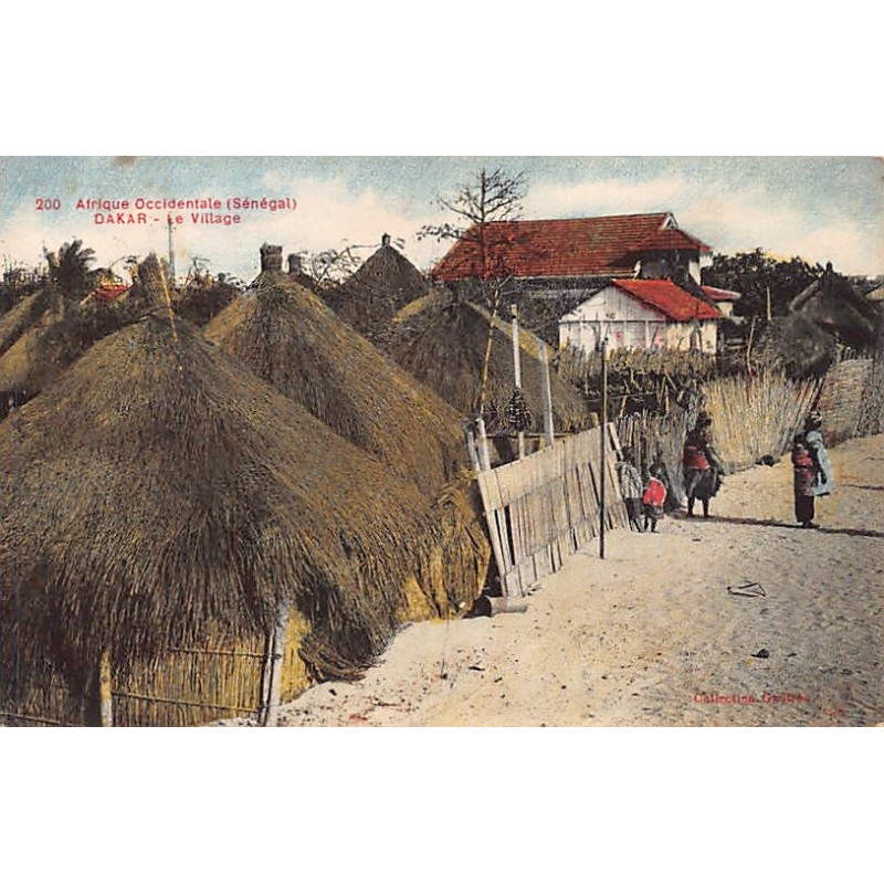 Rare collectable postcards of Senegal. Vintage Postcards of Senegal