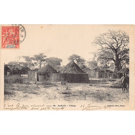 Rare collectable postcards of Senegal. Vintage Postcards of Senegal