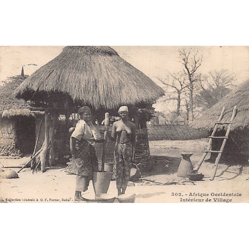 Rare collectable postcards of Senegal. Vintage Postcards of Senegal