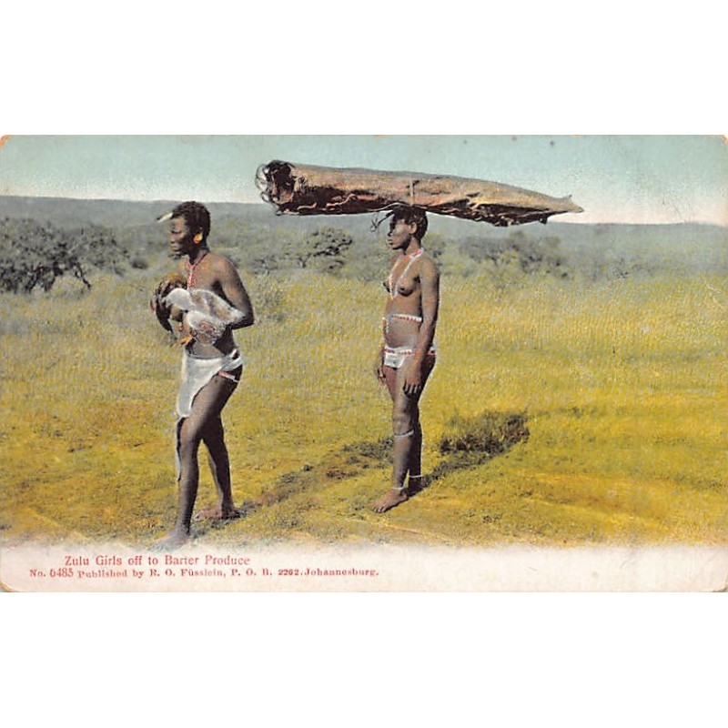 Rare collectable postcards of South Africa. Vintage Postcards of South Africa