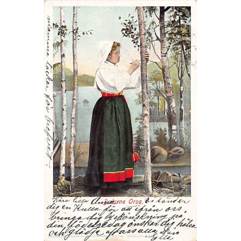 Rare collectable postcards of Sweden. Vintage Postcards of Sweden