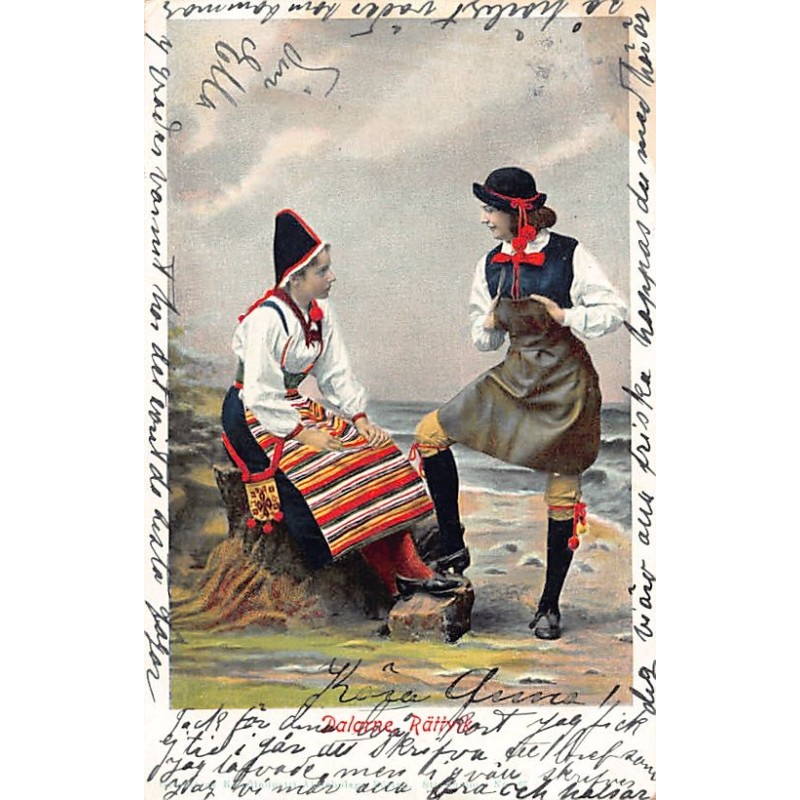 Rare collectable postcards of Sweden. Vintage Postcards of Sweden