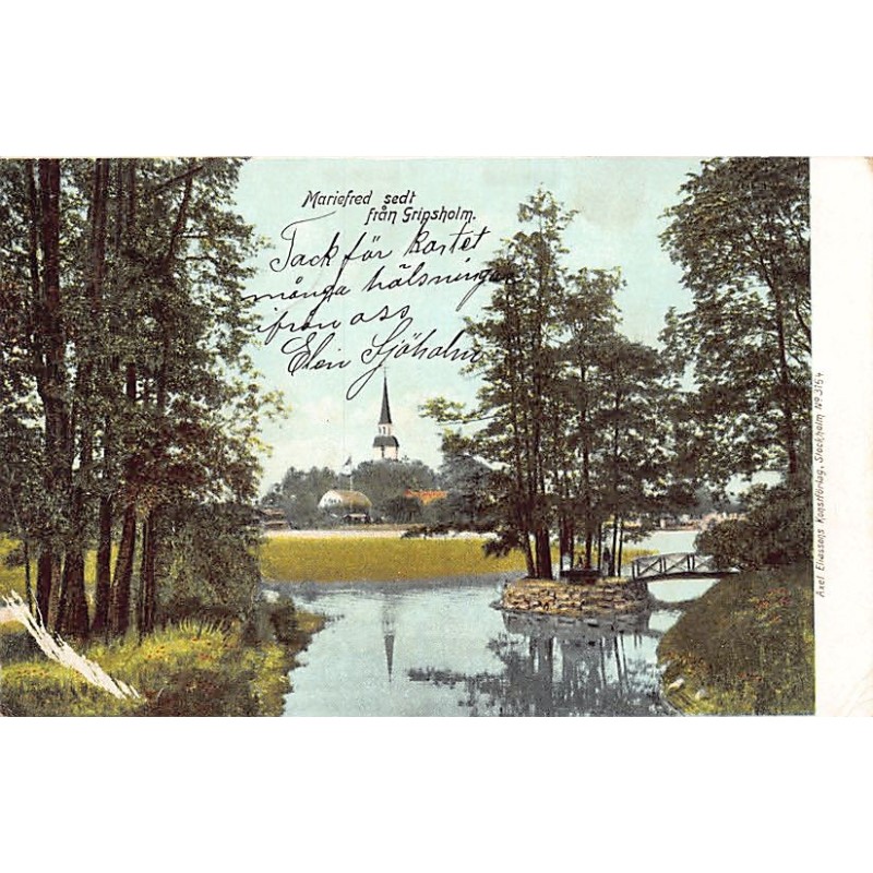 Rare collectable postcards of Sweden. Vintage Postcards of Sweden