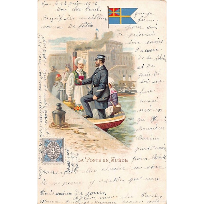 Rare collectable postcards of Sweden. Vintage Postcards of Sweden