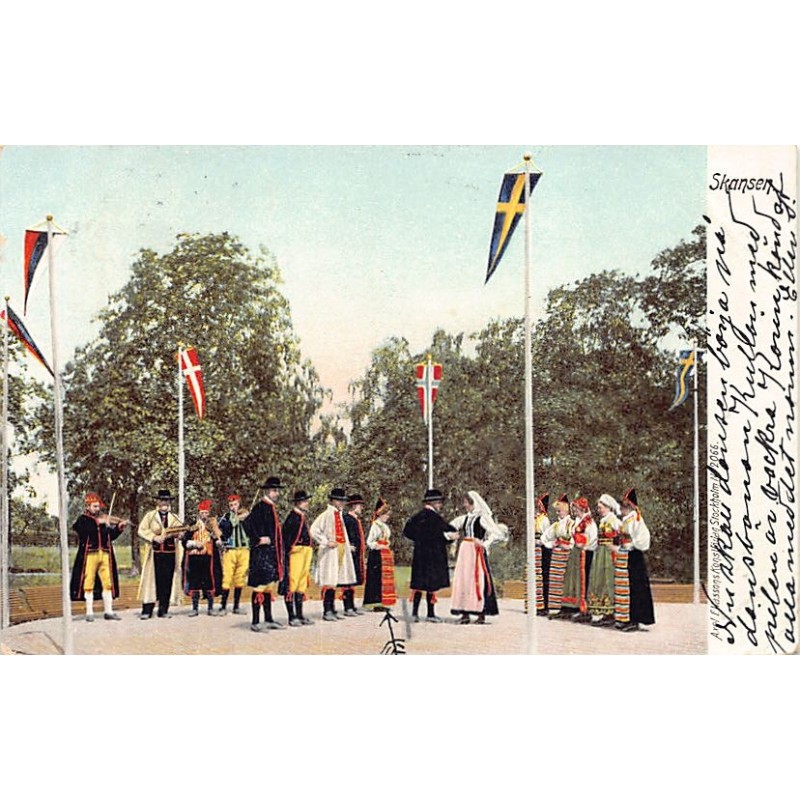 Rare collectable postcards of Sweden. Vintage Postcards of Sweden