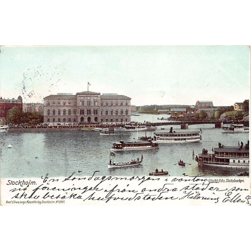 Rare collectable postcards of Sweden. Vintage Postcards of Sweden
