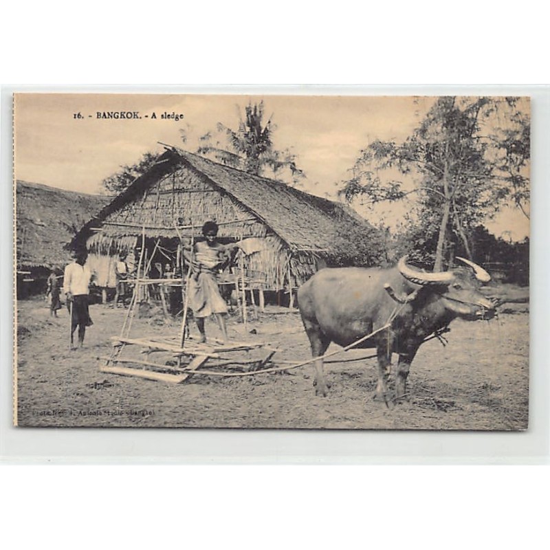 Rare collectable postcards of Thailand. Vintage Postcards of Thailand