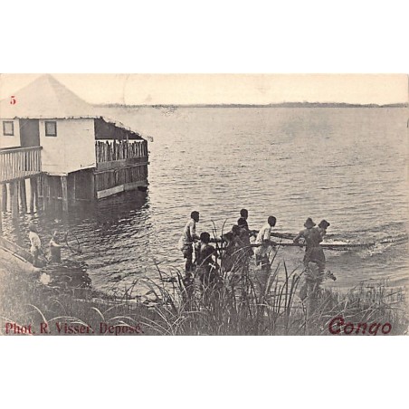 Rare collectable postcards of CONGO KINSHASA. Vintage Postcards of CONGO KINSHASA