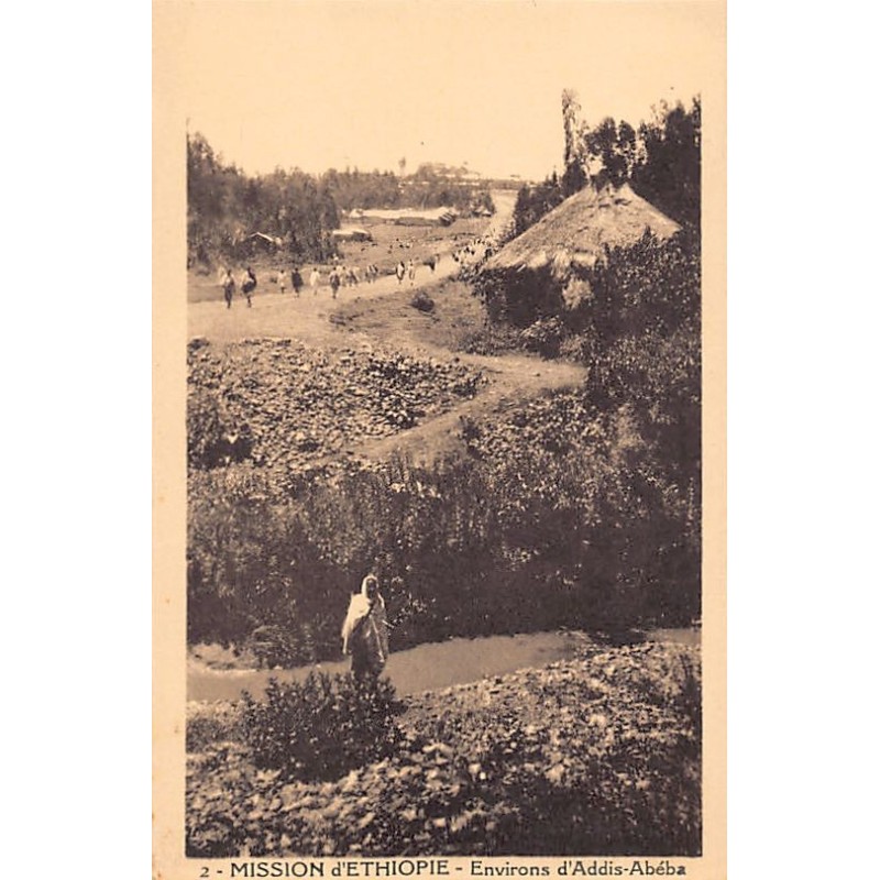 Rare collectable postcards of Ethiopia. Vintage Postcards of Ethiopia