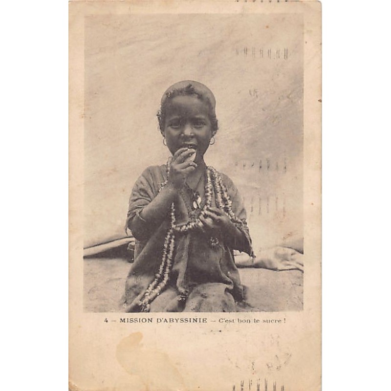 Rare collectable postcards of Ethiopia. Vintage Postcards of Ethiopia