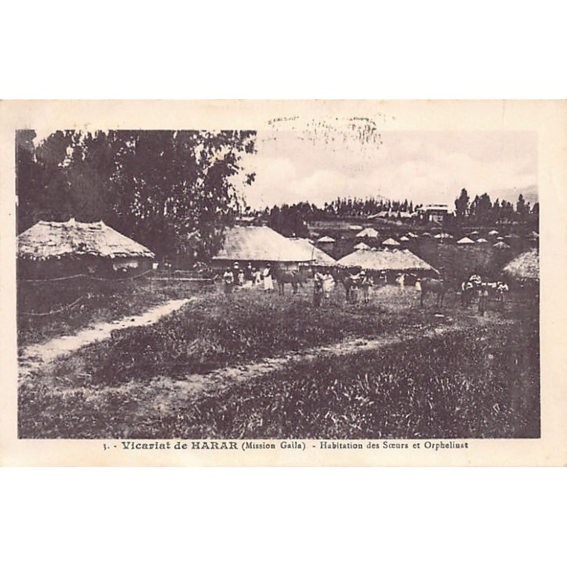 Rare collectable postcards of Ethiopia. Vintage Postcards of Ethiopia