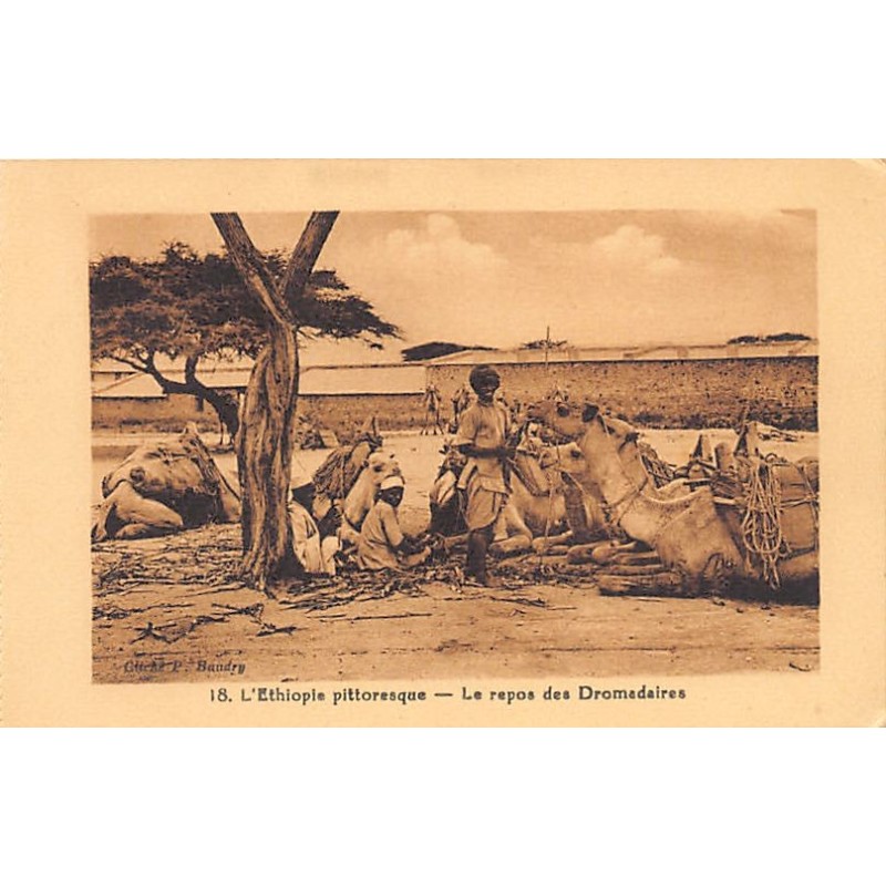 Rare collectable postcards of Ethiopia. Vintage Postcards of Ethiopia