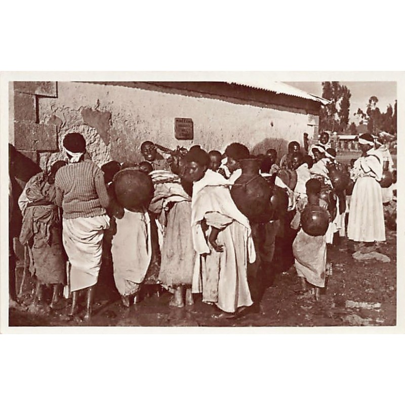 Rare collectable postcards of Ethiopia. Vintage Postcards of Ethiopia