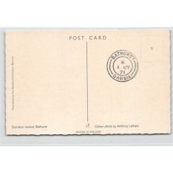 Rare collectable postcards of Gambia. Vintage Postcards of Gambia