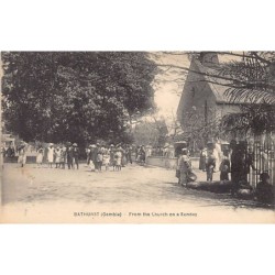 Rare collectable postcards of Gambia. Vintage Postcards of Gambia