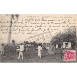 Rare collectable postcards of Gambia. Vintage Postcards of Gambia