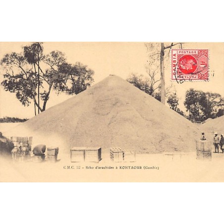 Rare collectable postcards of Gambia. Vintage Postcards of Gambia