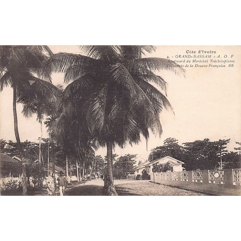 Rare collectable postcards of Ivory Coast - Côte d'Ivoire. Vintage Postcards of Ivory Coast - Côte d'Ivoire