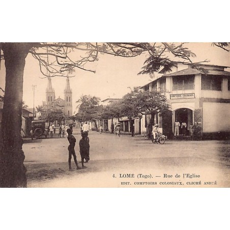 Rare collectable postcards of Togo. Vintage Postcards of Togo