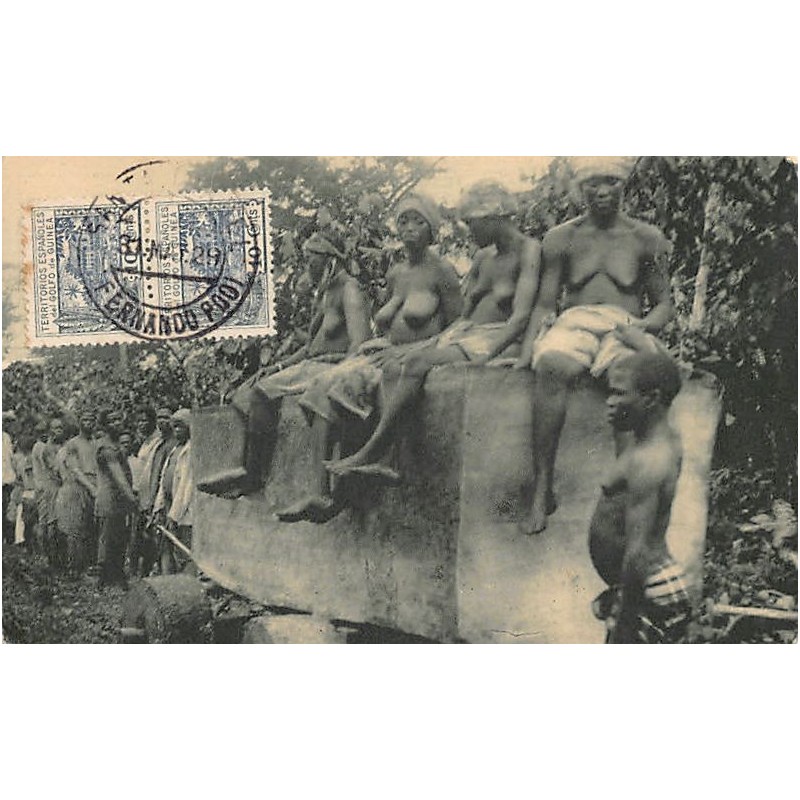 Rare collectable postcards of Equatorial Guinea. Vintage Postcards of Equatorial Guinea