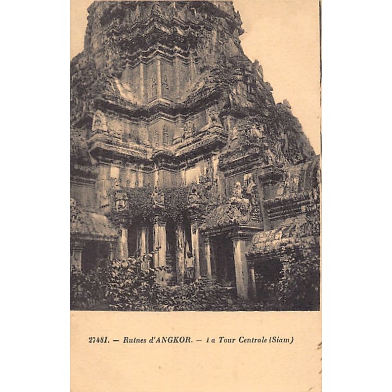 Rare collectable postcards of Cambodia. Vintage Postcards of Cambodia