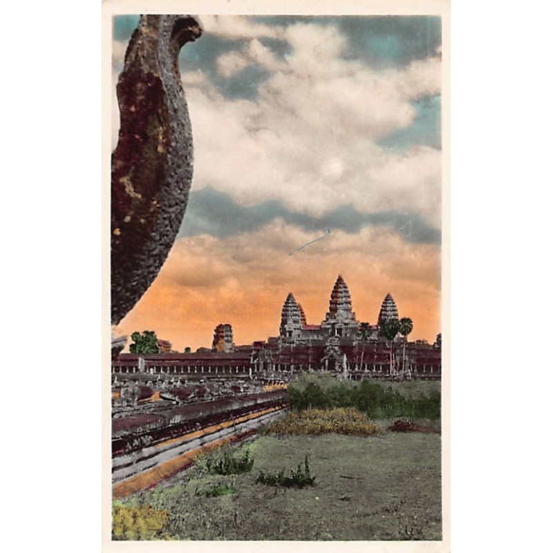 Rare collectable postcards of Cambodia. Vintage Postcards of Cambodia