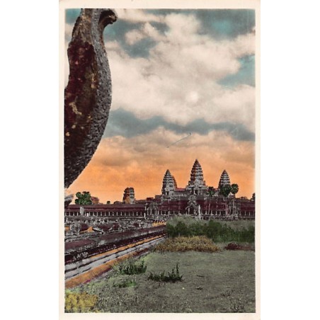 Rare collectable postcards of Cambodia. Vintage Postcards of Cambodia