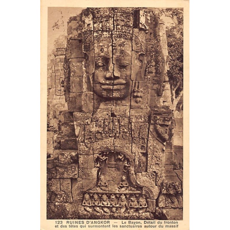 Rare collectable postcards of Cambodia. Vintage Postcards of Cambodia