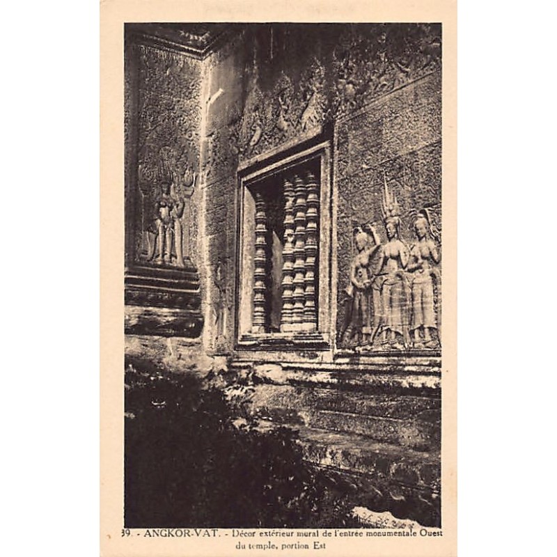 Rare collectable postcards of Cambodia. Vintage Postcards of Cambodia