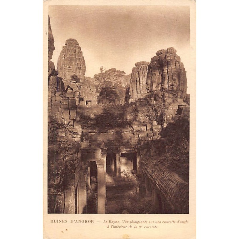 Rare collectable postcards of Cambodia. Vintage Postcards of Cambodia