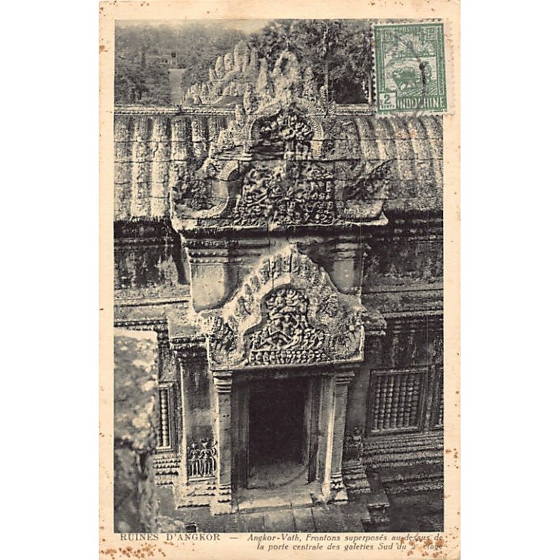 Rare collectable postcards of Cambodia. Vintage Postcards of Cambodia