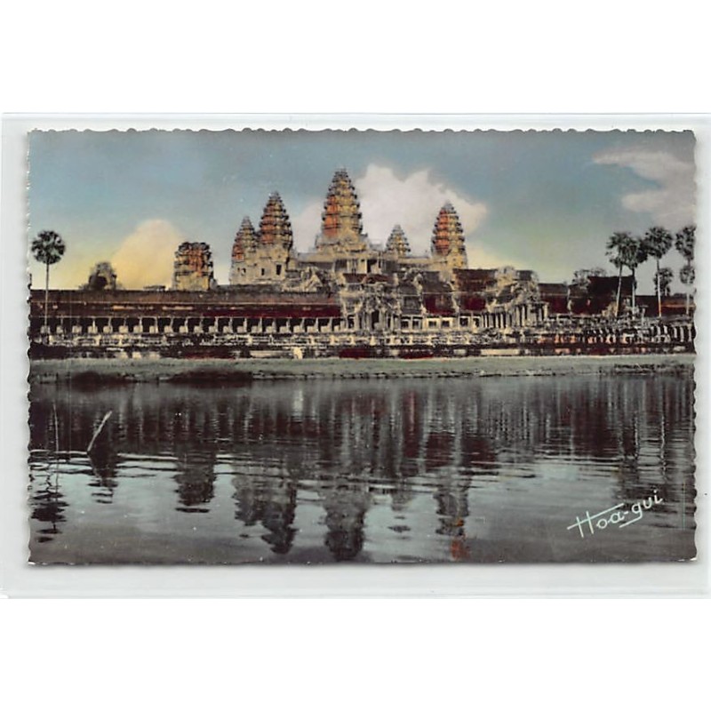 Rare collectable postcards of Cambodia. Vintage Postcards of Cambodia