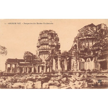 Rare collectable postcards of Cambodia. Vintage Postcards of Cambodia