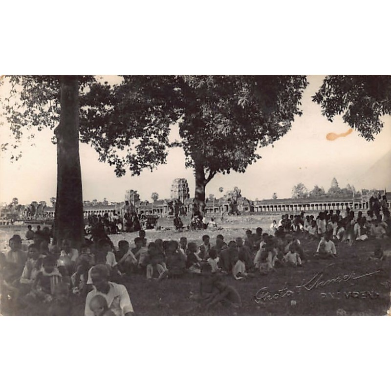 Rare collectable postcards of Cambodia. Vintage Postcards of Cambodia