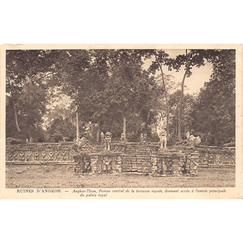 Rare collectable postcards of Cambodia. Vintage Postcards of Cambodia