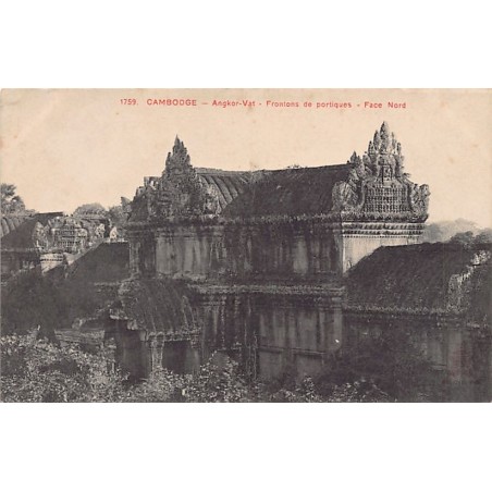 Rare collectable postcards of Cambodia. Vintage Postcards of Cambodia