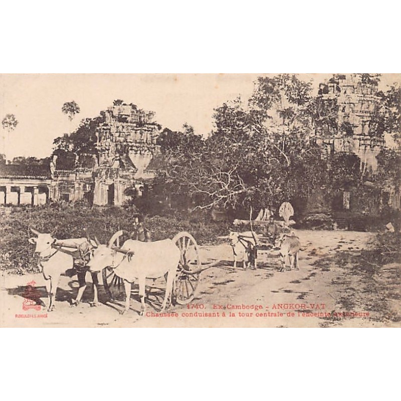Rare collectable postcards of Cambodia. Vintage Postcards of Cambodia