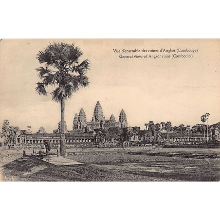 Rare collectable postcards of Cambodia. Vintage Postcards of Cambodia