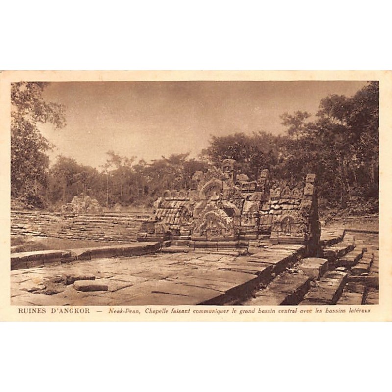 Rare collectable postcards of Cambodia. Vintage Postcards of Cambodia