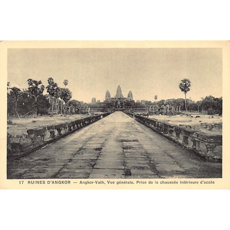 Rare collectable postcards of Cambodia. Vintage Postcards of Cambodia